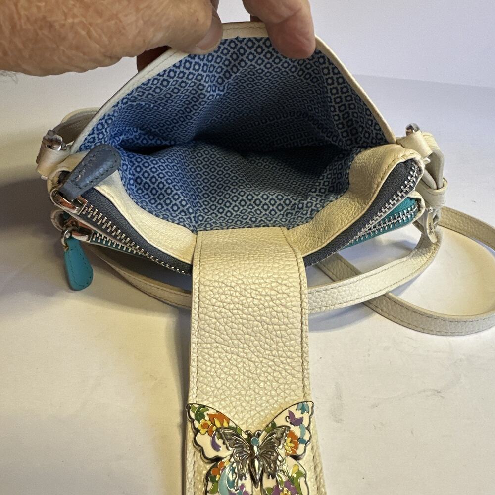Brighton Belle Jardin Butterfly Crossbody Purse - Picture 9 of 13